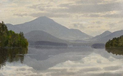 Montaña Whiteface, Lago Placid de William Trost Richards